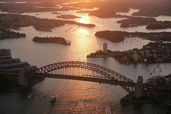 Aerial, Sydney Harbour Bridge