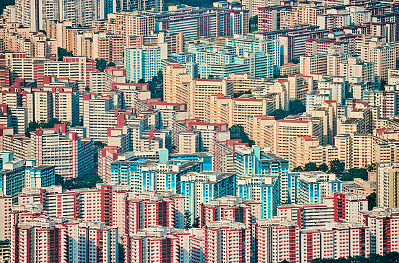 04 Choa Chu Kang estate taken from a helicopter -ARN_1434m[Flat Mosaic]