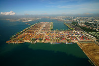 23 Port of Singapore (PSA) Pasir Panjang Terminal aerial photo taken from a helicopter DSC03813
