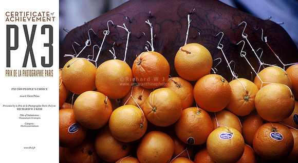 Thaipusam Oranges PX3 2009 People's Choice 1st Prize