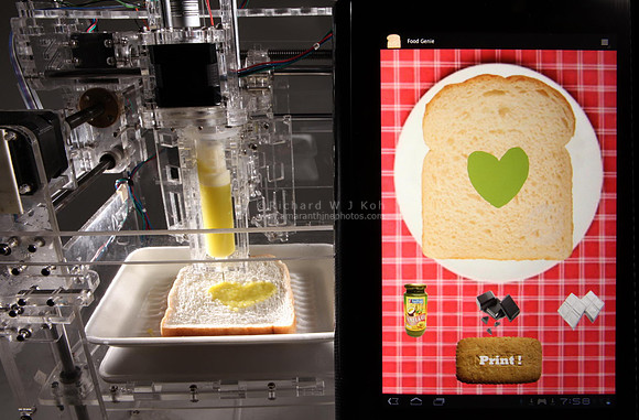 Food printer prototype