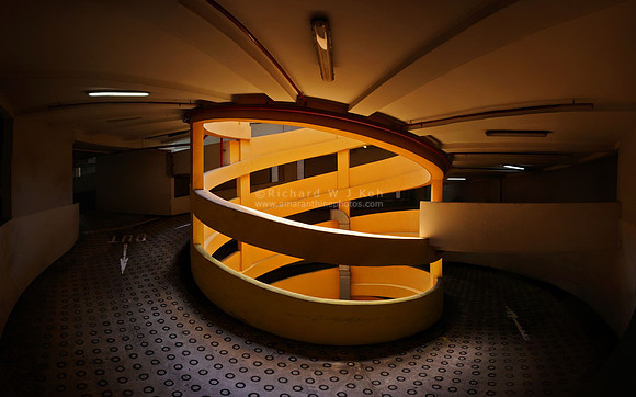 Spiral carpark ramp, Singapore