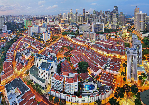 DSC01378 Panorama1am-Pinnacle at Duxton Panorama